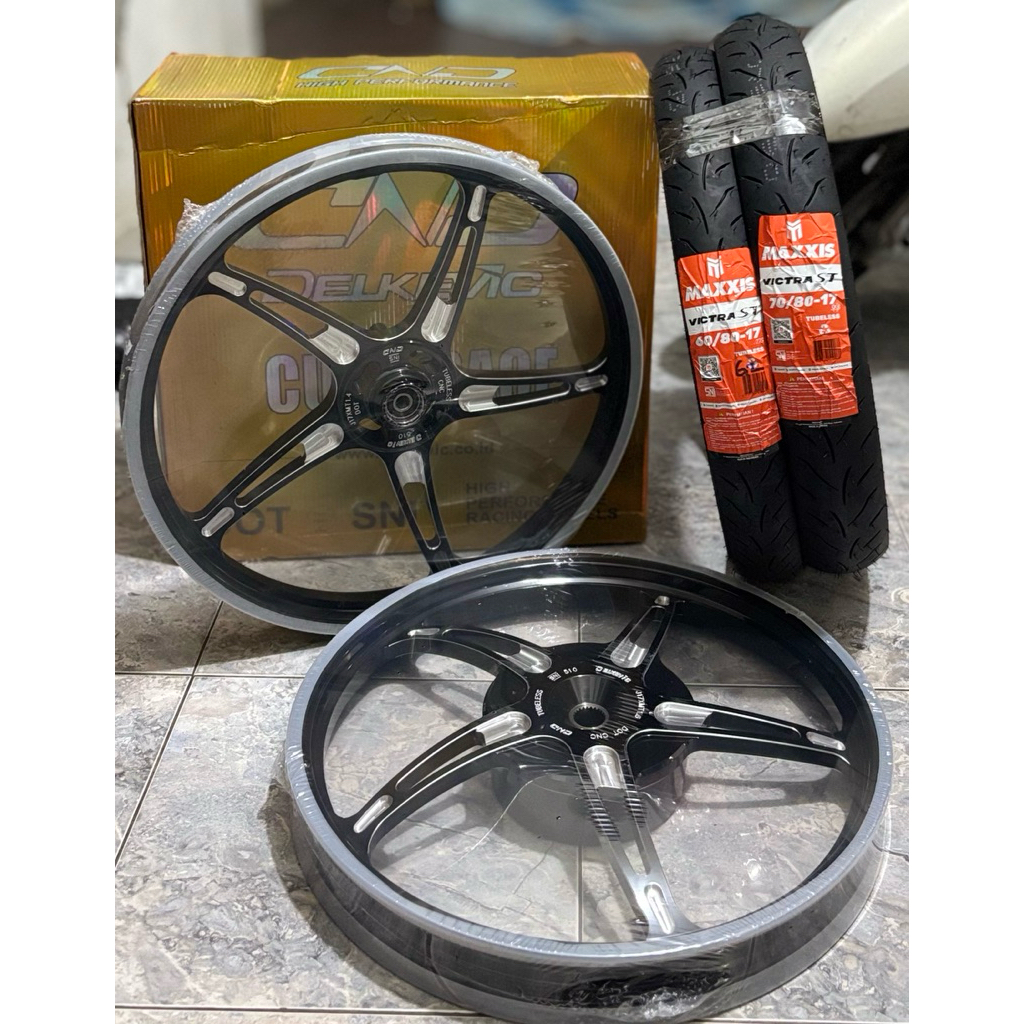 paket + ban maxis Velg Delkevic K SPEED Bintang Laut Vario 125 150 Ring 17