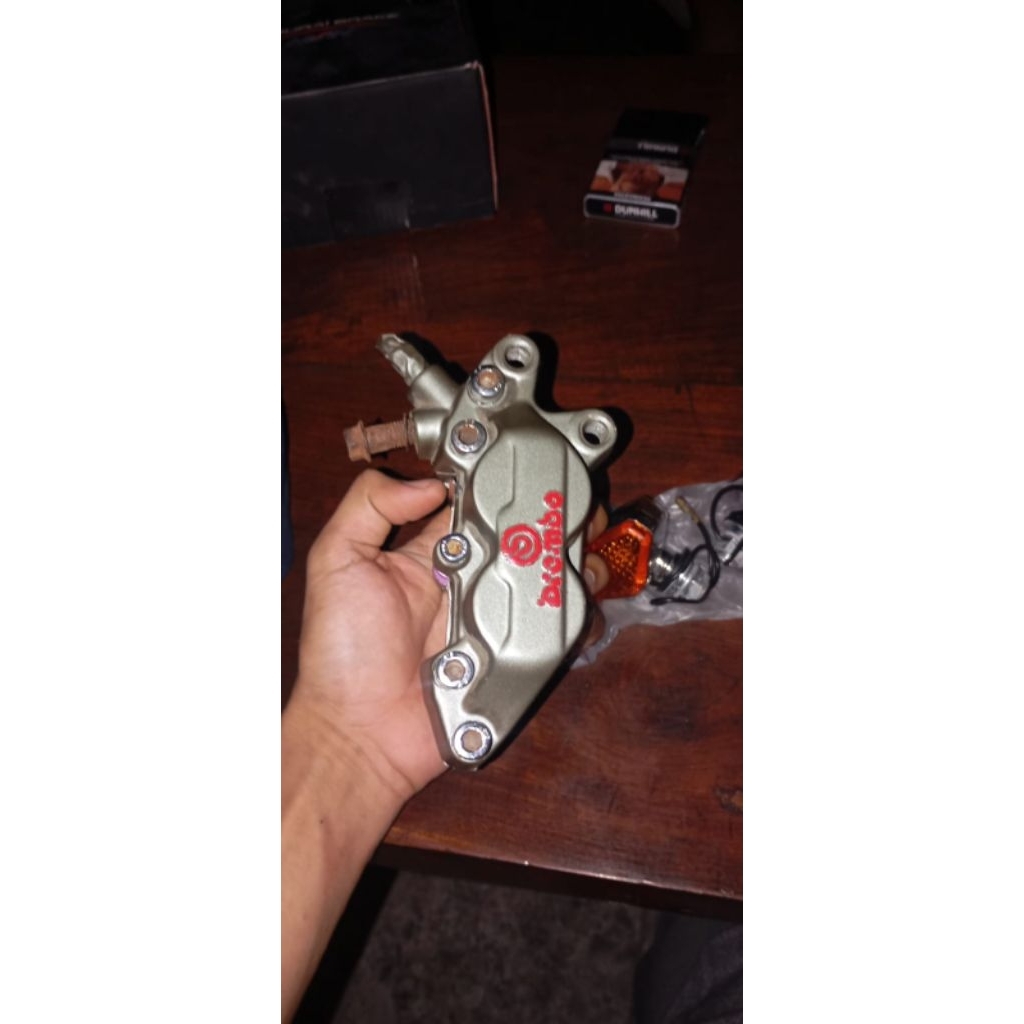 kaliper brembo axial ori copotan moge (cat ulang)