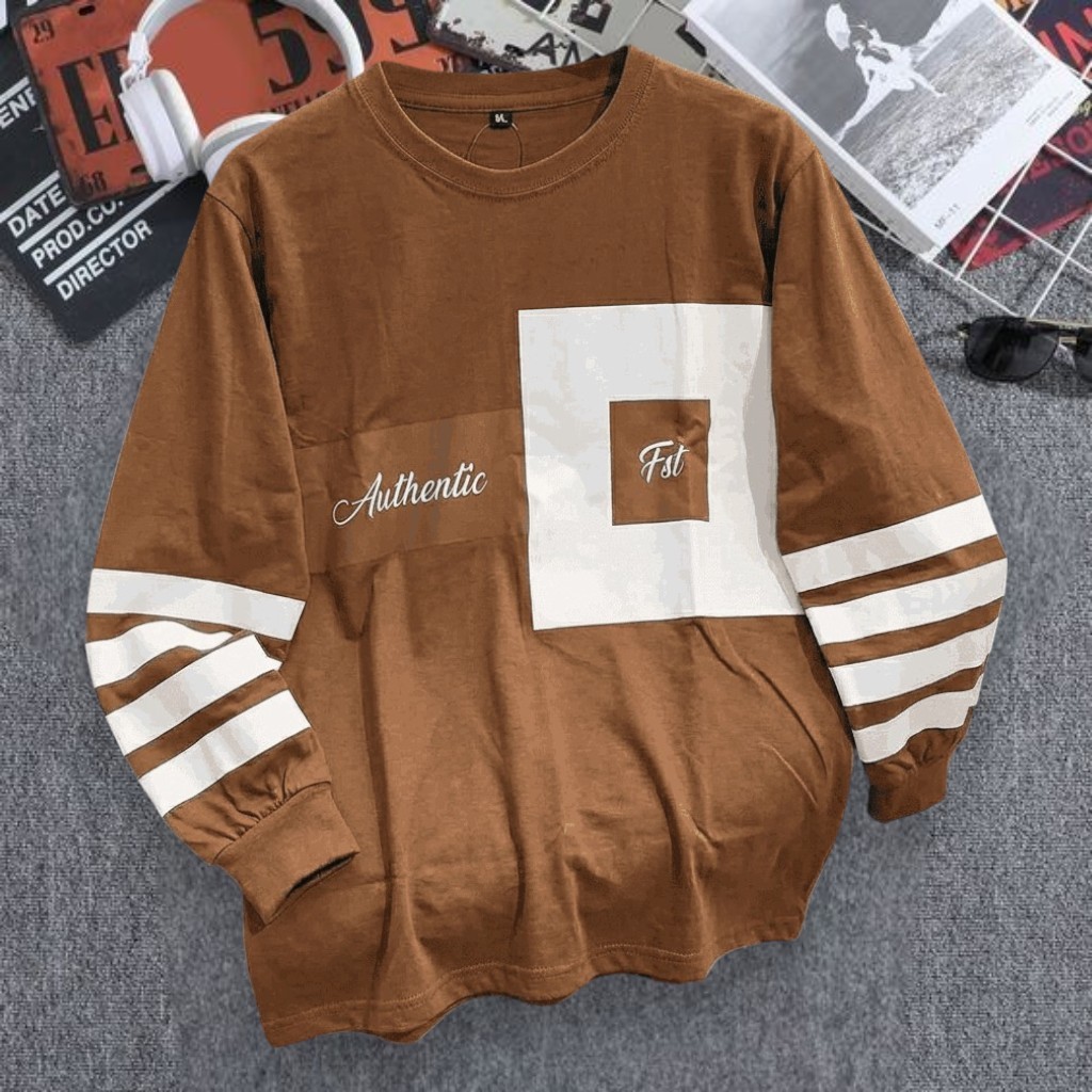 Kaos Oversized Wanita AUTHENTIC FST Big Size Casual Korean Style