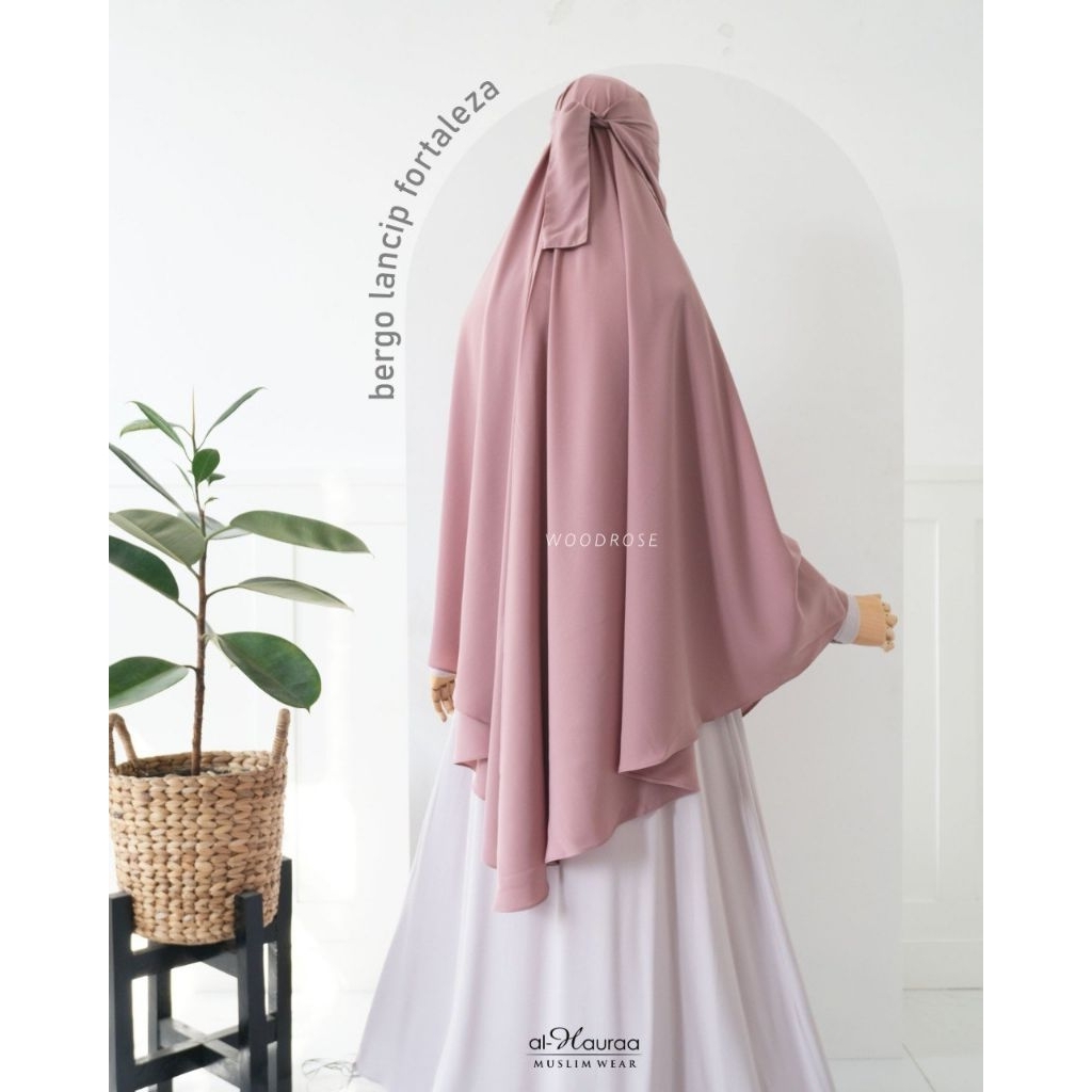 Bergo Al-Hauraa V Shaped