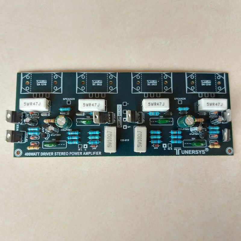 KIT DRIVER POWER 400WATT STEREO SANKEN TUNERSYS