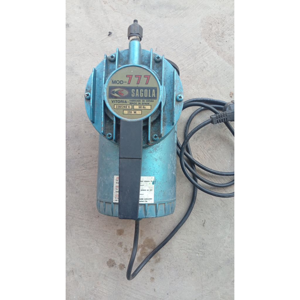Kompresor Mini Sagola Mod-777 Asli Made in Spanyol Buat Ngecat Semprot