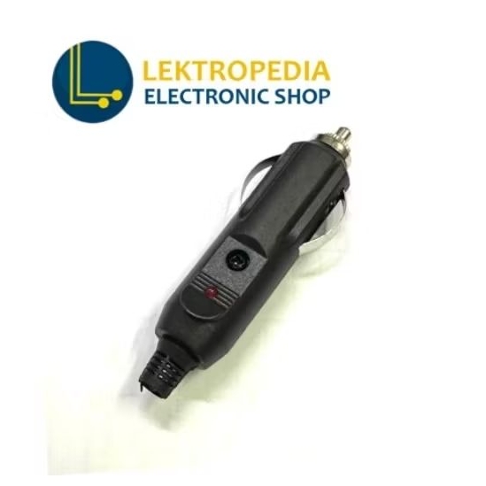Jack Korek Api Mobil + Led Lighter Colokan Lampu Indikator Jek 12v