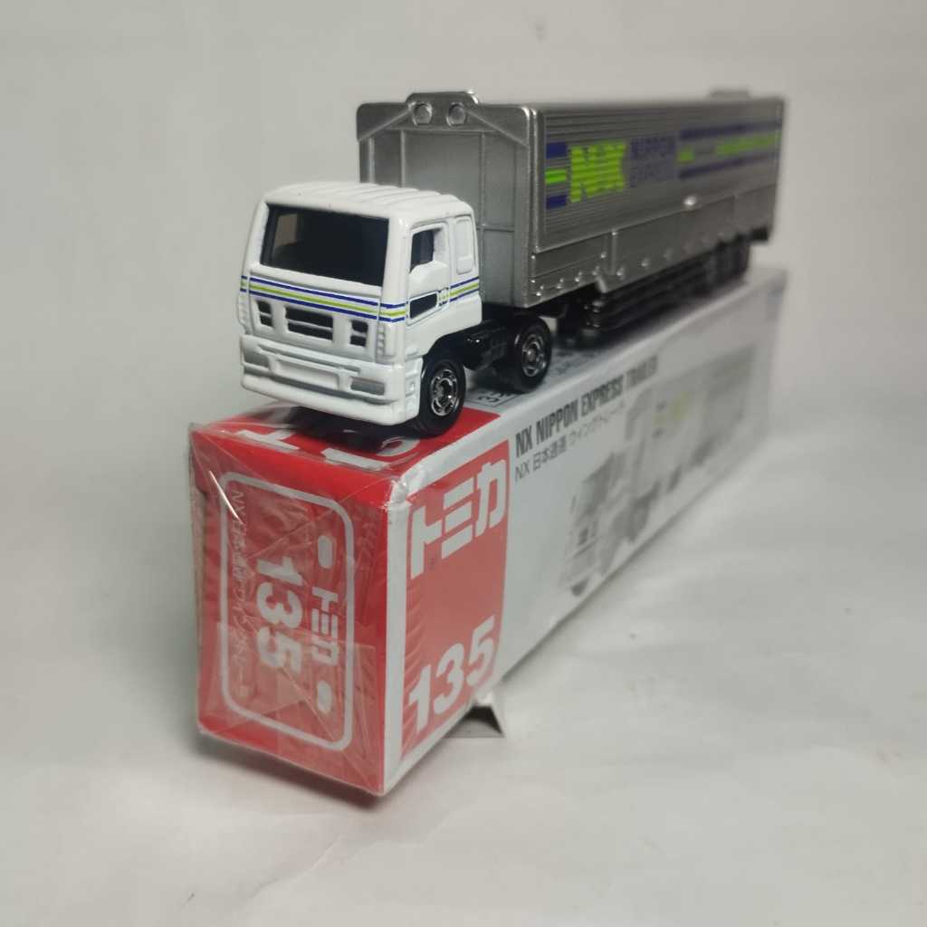 Tomica 135 NX Nippon Express Trailer Takara Tomy Long Series Diecast mobil truk