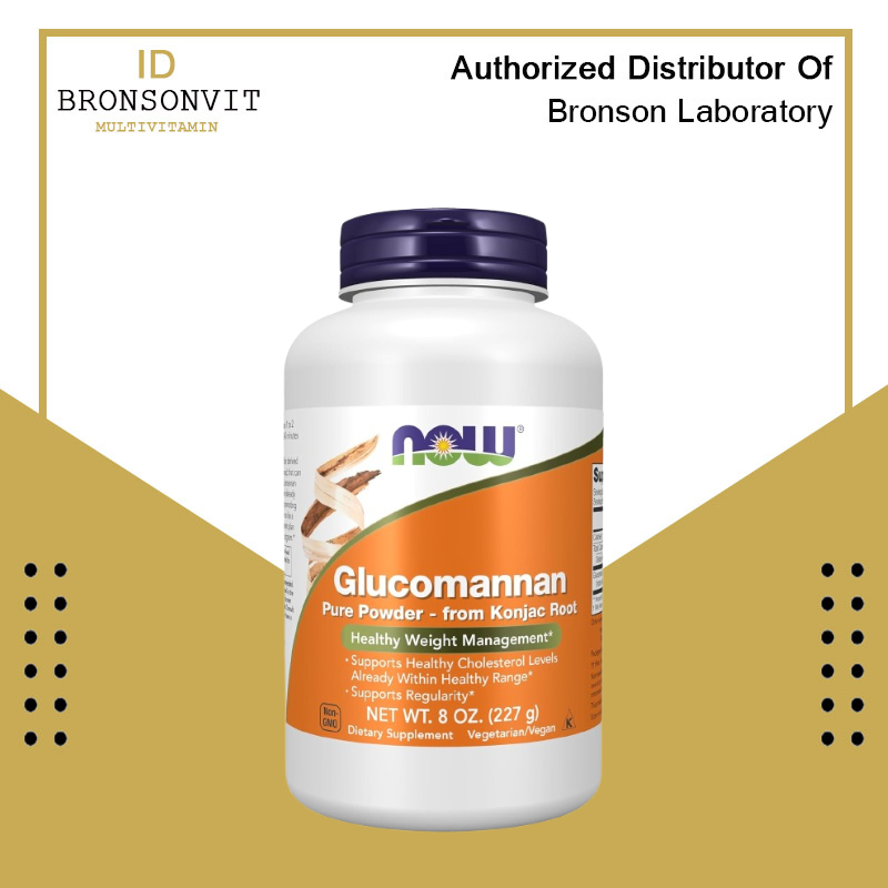 Now Foods Glucomannan Powder 227g Konjac Root JaKonjac Root Jaga Berat Badan ORI USA