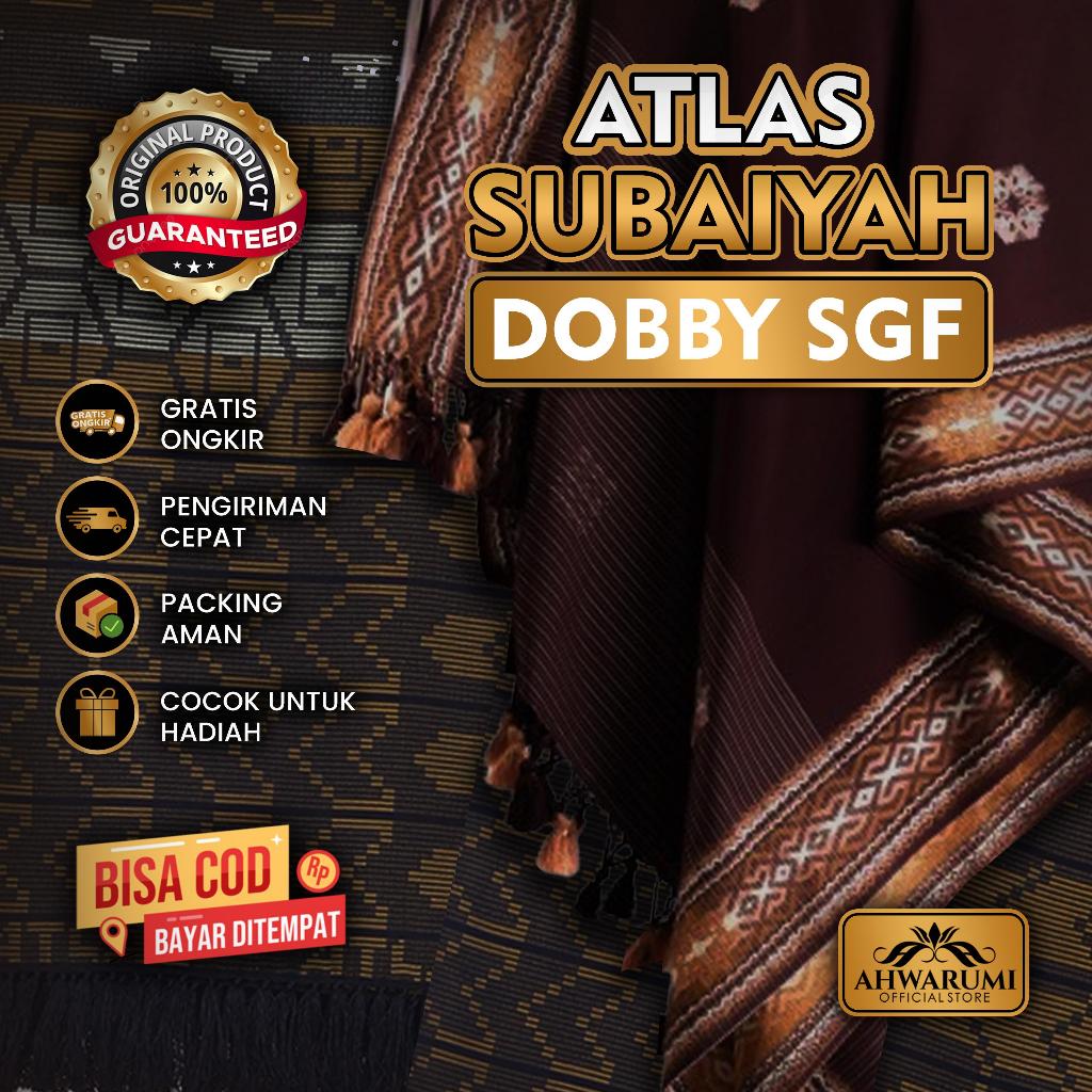 Subaiyah Atlas Motif Dobby SGF 02 Surban Atlas