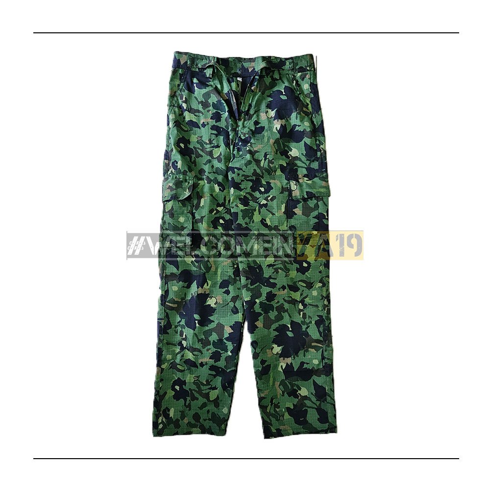 Celana Cargo Tactical Loreng Kostrad Daun Anggur Terbaru Pria Wanita - Outdoor Adventure