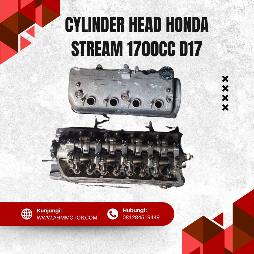 CYLINDER HEAD HONDA STREAM 1700 D17 PART ORIGINAL