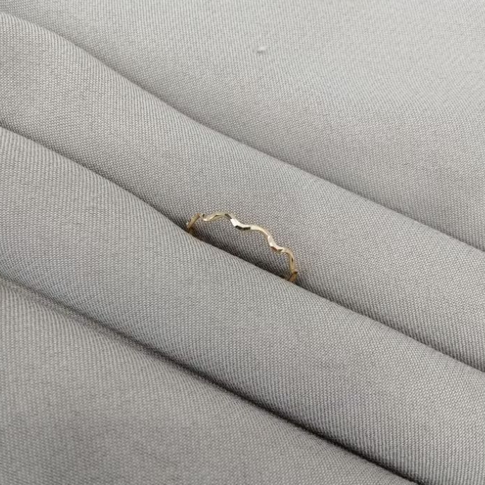 cincin emas 37,5% kadar muda variasi polos