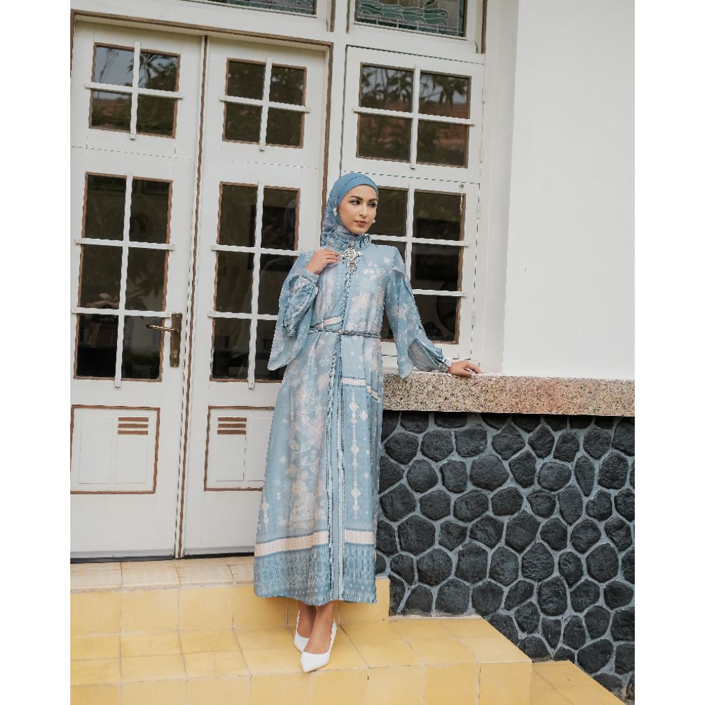 KAMIMA BALE RAMINA DRESS SLATE GREY