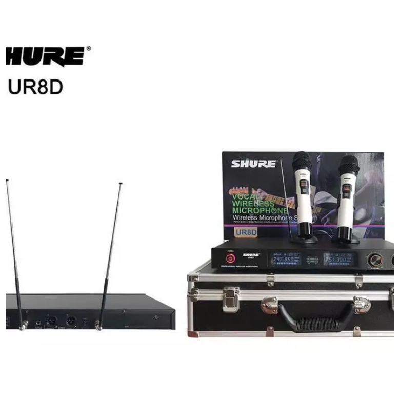 MIC WIRELESS SHURE UR-8D HANDHELD MIKROFON UR8D | MELODY CLASSIC
