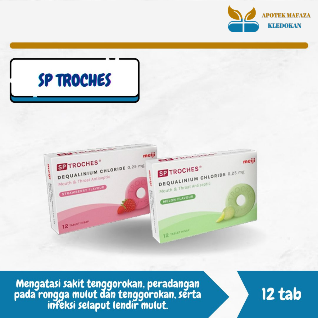 SP Troches Meiji 12 Tablet