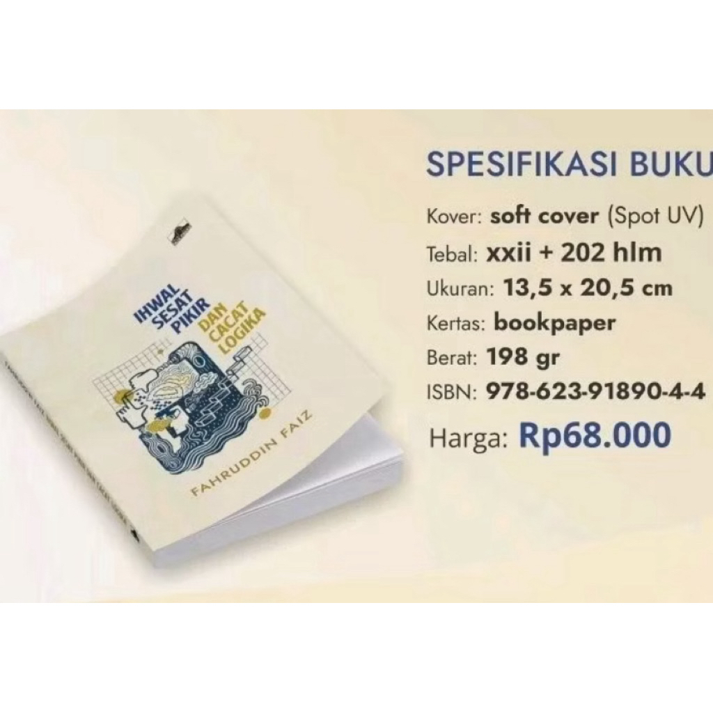 Ihwal Sesat Pikir dan Cacat Logika - Fahruddin Faiz