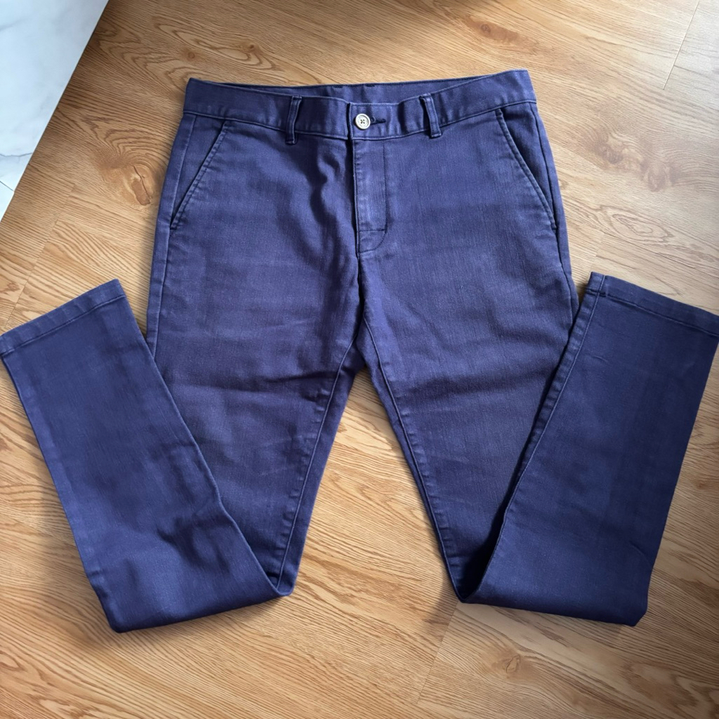 Preloved - Tirajeans Man Slim Fit Pants Navy