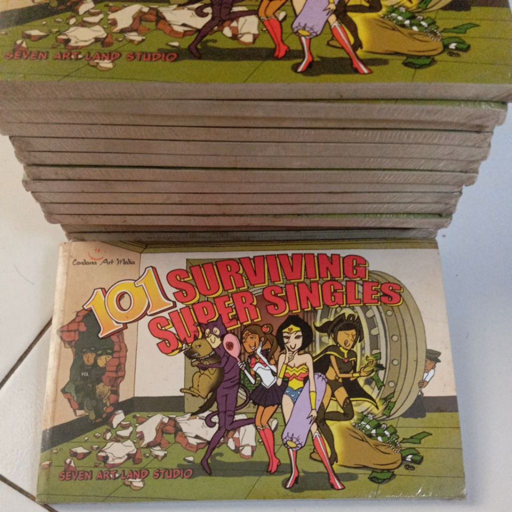 Komik Humor " 101 SURVIVING SUPER SINGLES "
