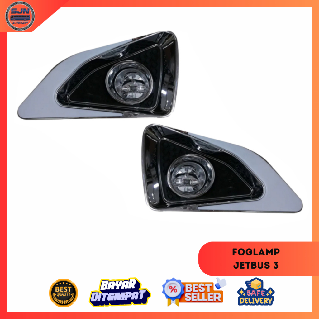 FOGLAMP/LAMPU BUMPER DEPAN JB3/ADIPUTRO JETBUS 3/MODIFIKASI TRUCK[ORI]