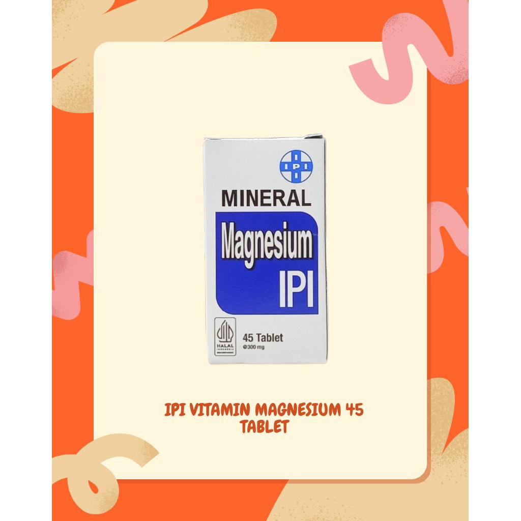 IPI VITAMIN MAGNESIUM 45 TABLET