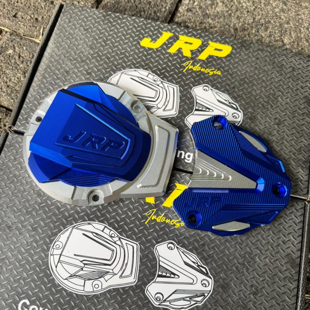 COVER TUTUP BAK KOPLING CNC JRP SET KANAN KIRI RX KING RXK