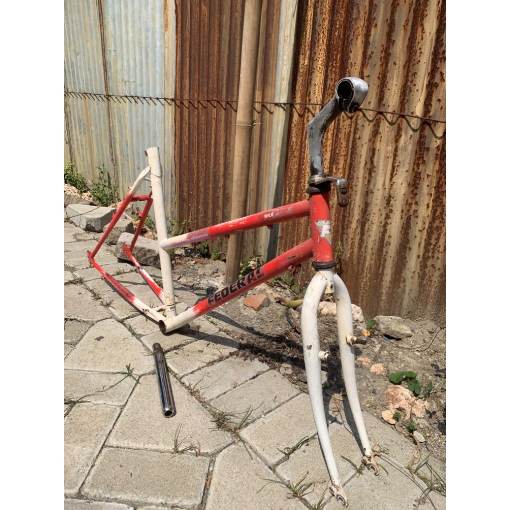 frame federal lady wildcat ss size 19.5 cat original bekas