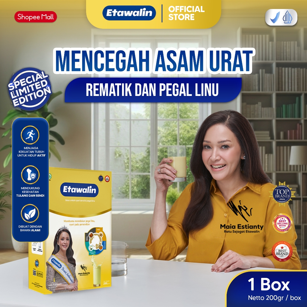 Susu Etawalin - Memperkuat Tulang & Atasi Tulang Keropos Original