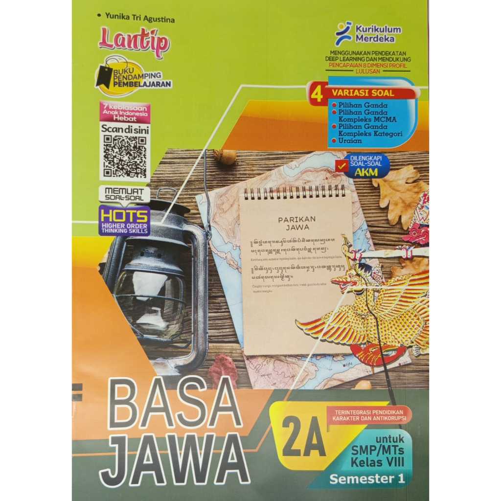 LKS BAHASA JAWA SMP/MTS KELAS 8 SEMESTER 1 KURIKULUM MERDEKA 2026-2027 || LANTIP DEEP LEARNING