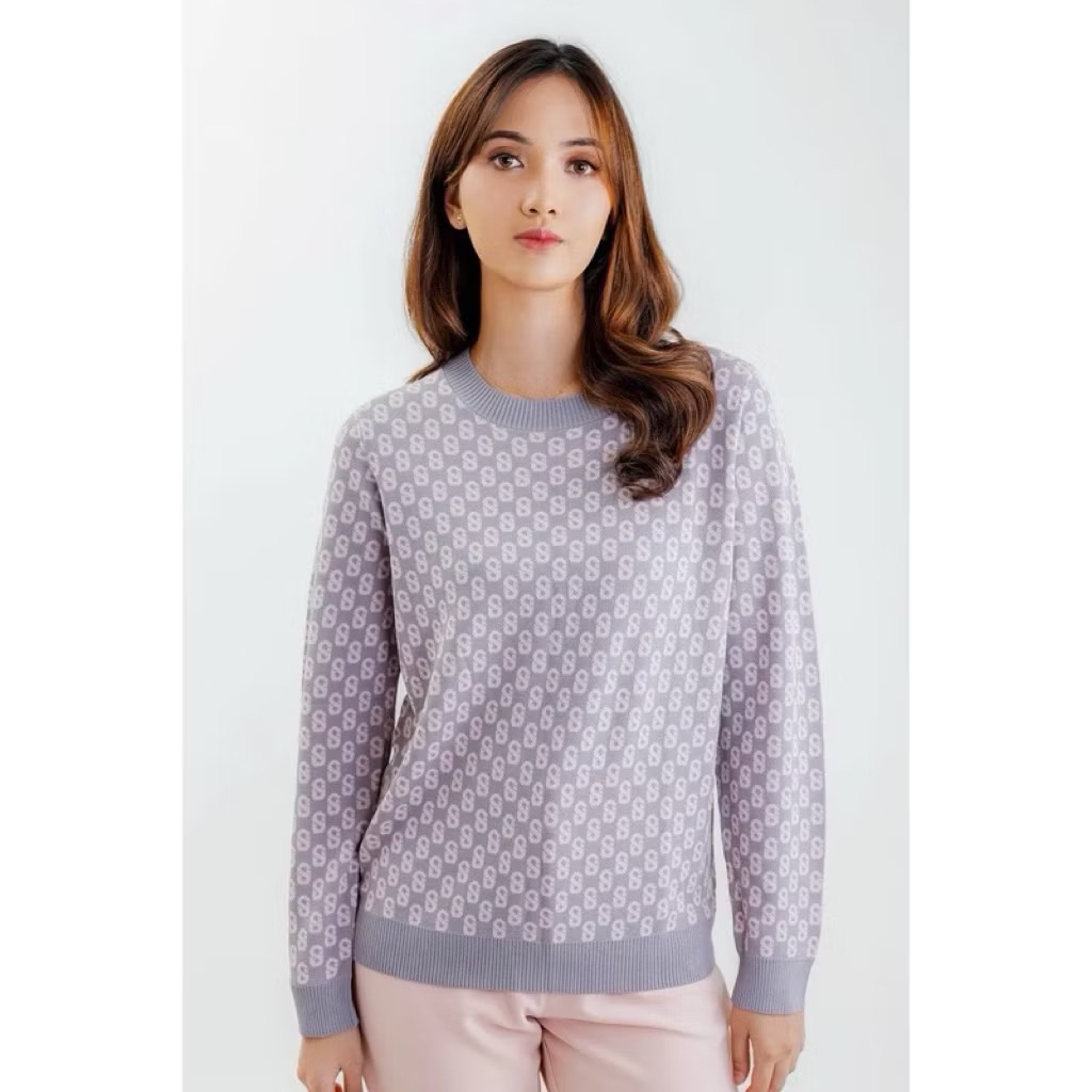 Buttonscarves XL Monogram Sweatshirt