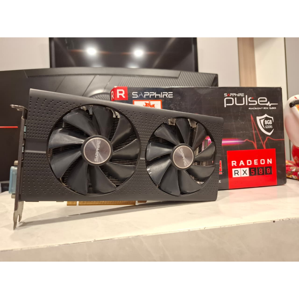 VGA SAPPHIRE PULSE RADEON RX 580 / RX580 8GB GDDR5 - Second 2ND
