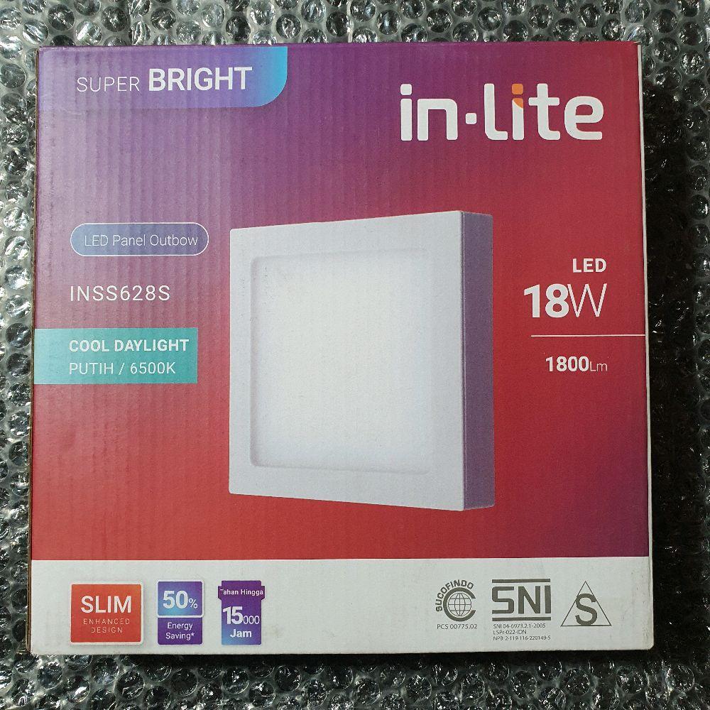 DOWNLIGHT LED INLITE OB KOTAK DOWNLIGHT OUTBOW LAMPU PLAFON INLITE