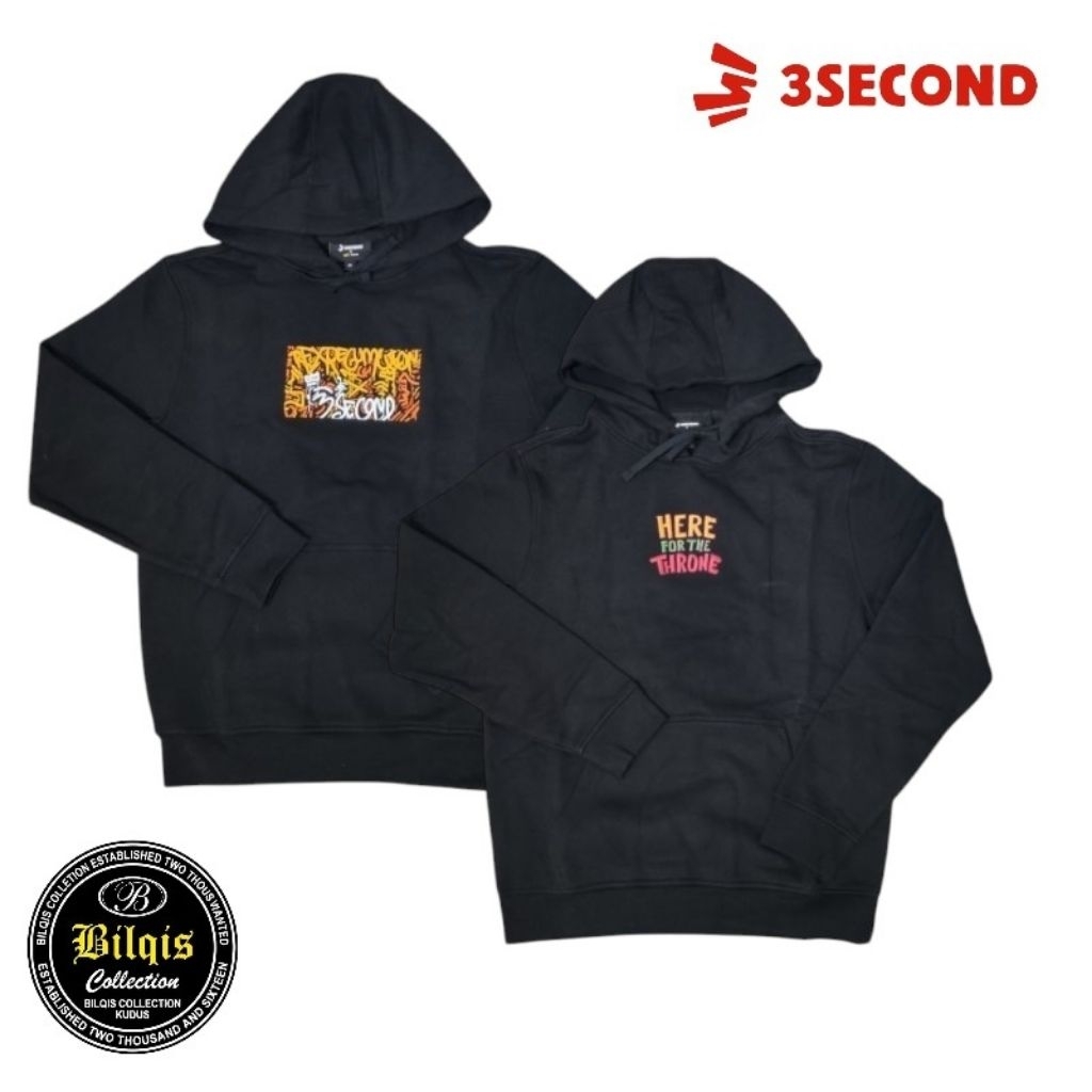 Hoodie 3SECOND X RRQ OVERSIZED ORIGINAL