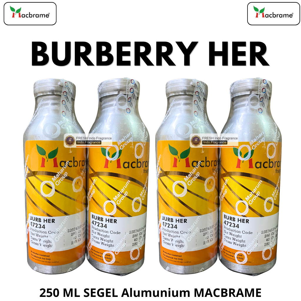 MACBRAME BB HER 250 ML SEGEL Alumunium Bibit Parfum MACBRAME