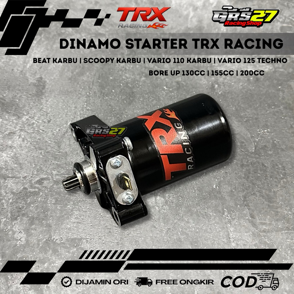 DINAMO STARTER STATER TRX RACING BORE UP 130CC 155CC 200CC HONDA BEAT KARBU SCOOPY KARBU VARIO 110 K