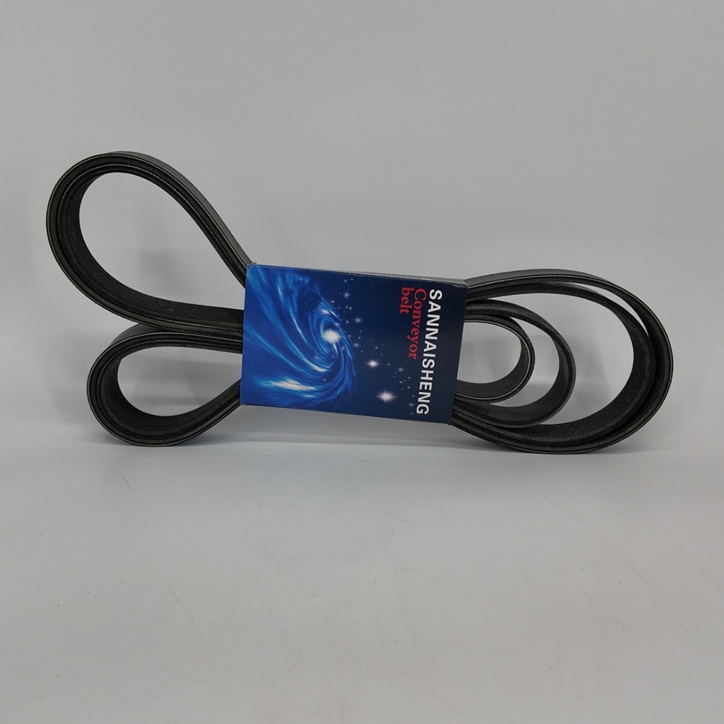 Fan Belt Excavator Biasa | Nomor Part 8PK1610 | Kompatibel Engine C6/C6.4 (CAT 320D) | Tali Kipas