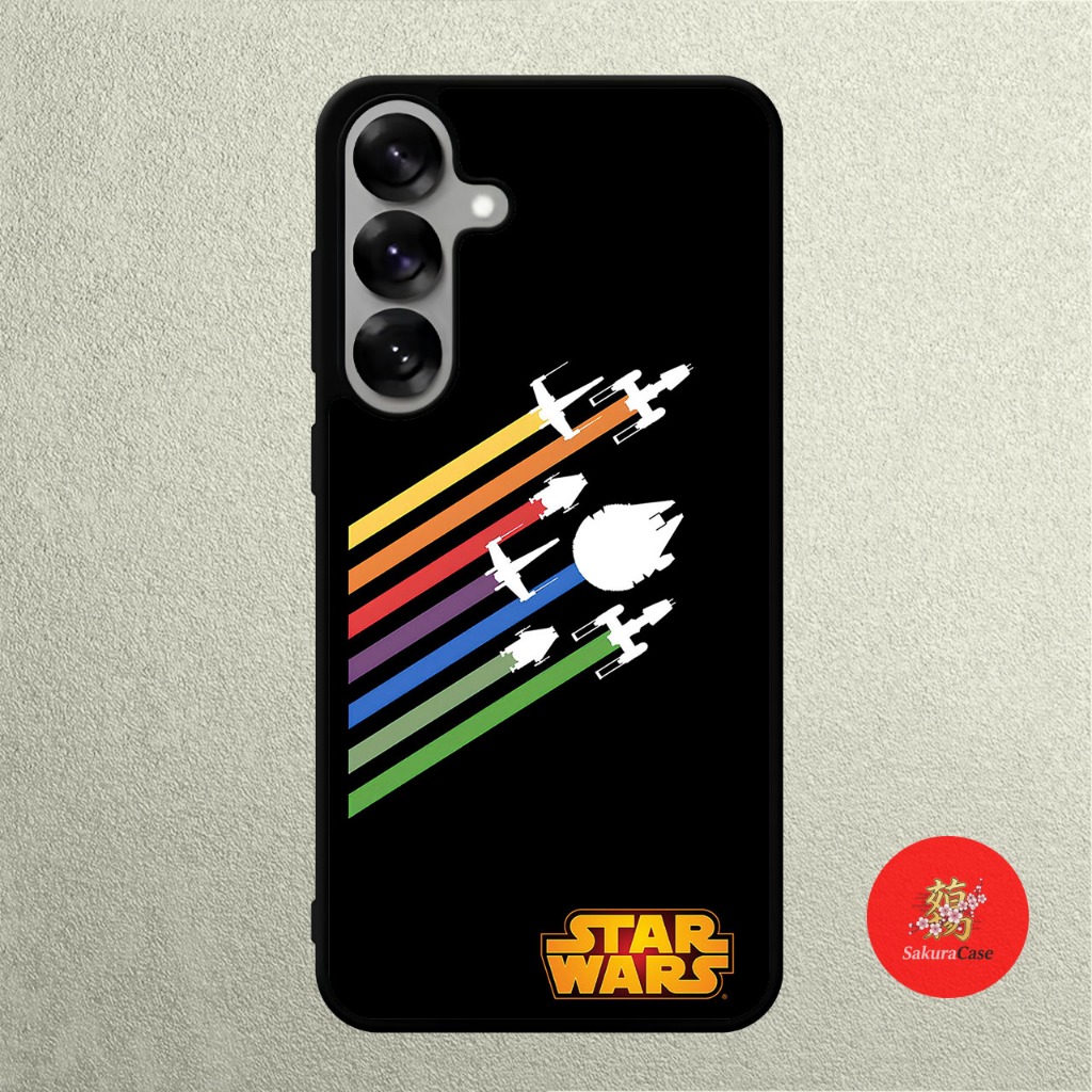 Case SAMSUNG A57 A56 A37 A36 A50 A50 A51 A52 A53 A54 A55 Rubber Softcase STAR WARS Ship