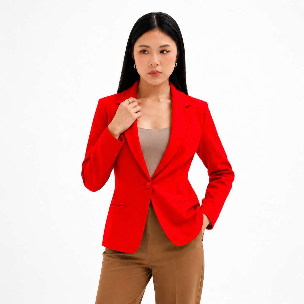 Chloebeautyshop - Oversized Blazer Strech Ukuran Besar / Side Pocket Blazer Xl / Xxxl Original Premi