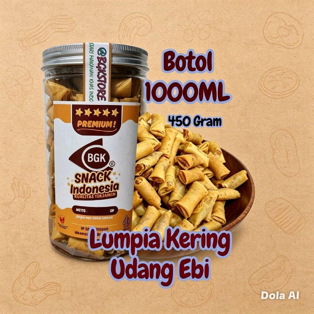 Sumpia/Lumpia/Spring Roll Isi Abon Ebi/Udang Kering 1/4Kg 250Gram