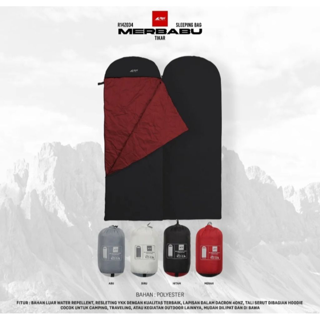 SLEEPING BAG REI MERBABU