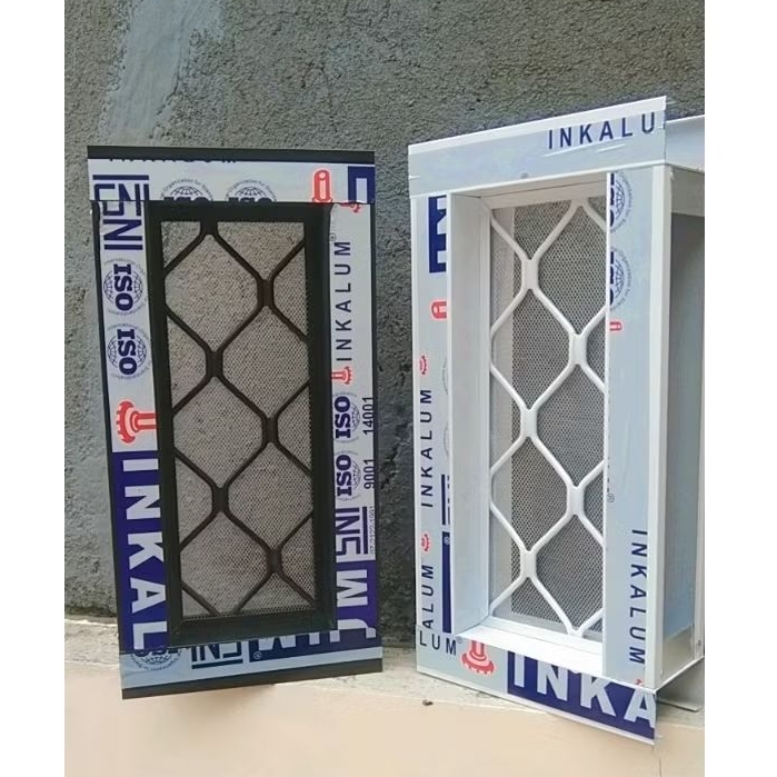 Loster ventilasi udara bahan Alumunium berbagai ukuran