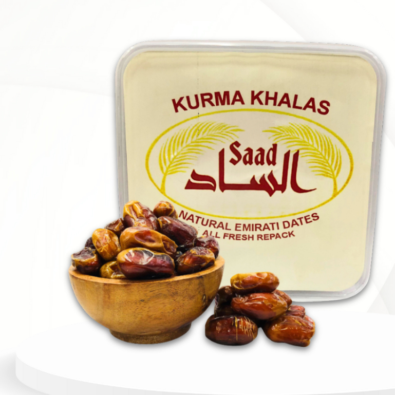 Khalas 1 kg / Kurma khalas premium 1 kg / Kurma khalas 1 kg premium / Shabani kurma