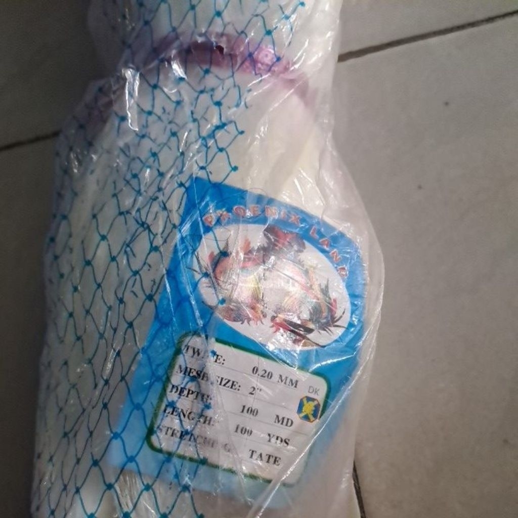 Jaring Senar 0.20 2" 100x100 tate jaring ikan