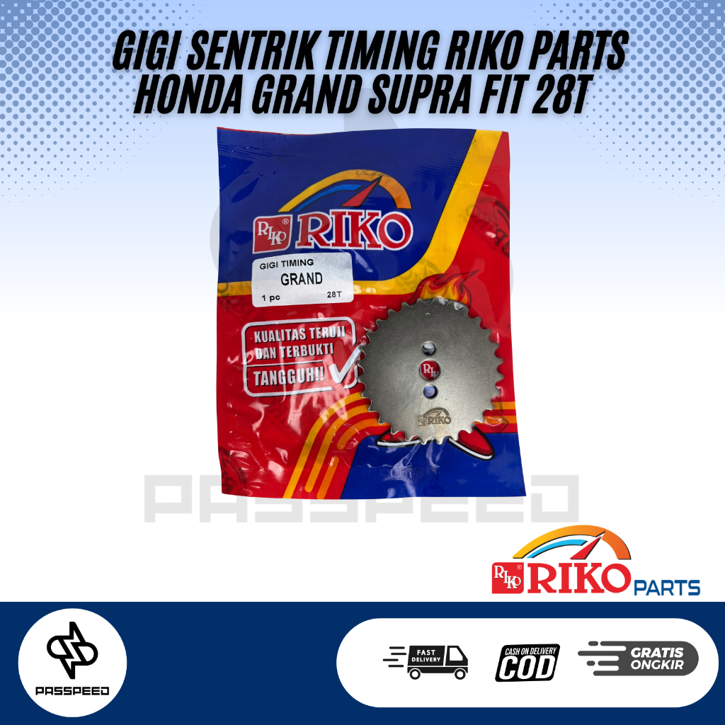 GIGI SENTRIK TIMING KAMPRAT GEAR SINTRIK HND GRAND SUPRA FIT 28T RIKO PARTS