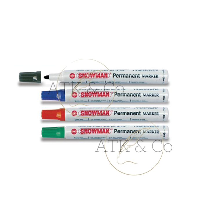 Spidol Permanent Snowman G-12 - Snowman Permanen Marker G12