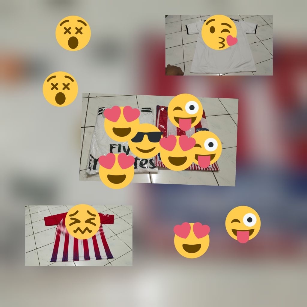 ATM dan Real Madrid jersey produk baru ya jangan lupa ini ada minus