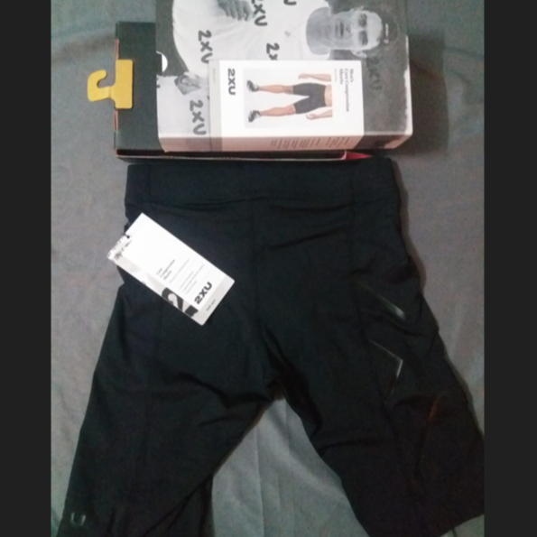 2XU Core Men Compression Shorts Black /Nero  Original Pembelian Planet Sports