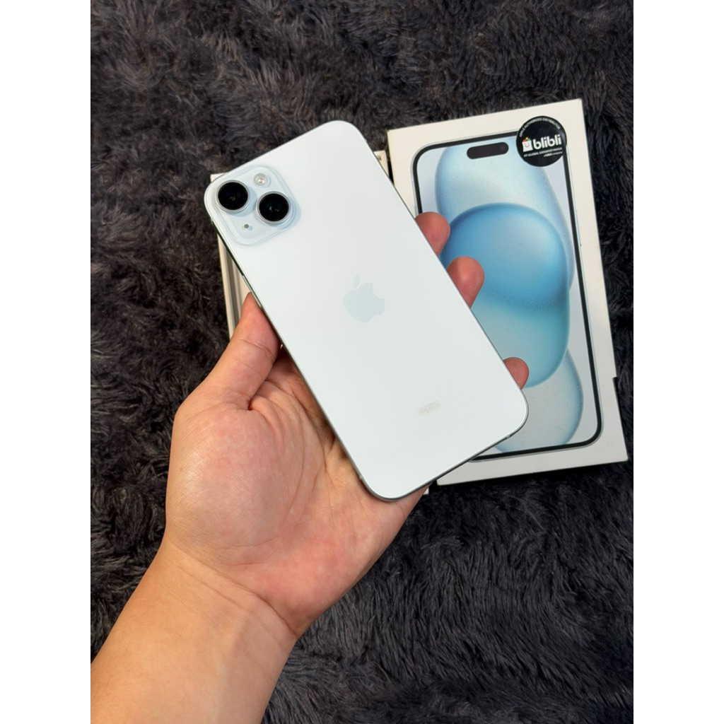 iphone 15 plus 128 gb ibox garansi baru off may ini