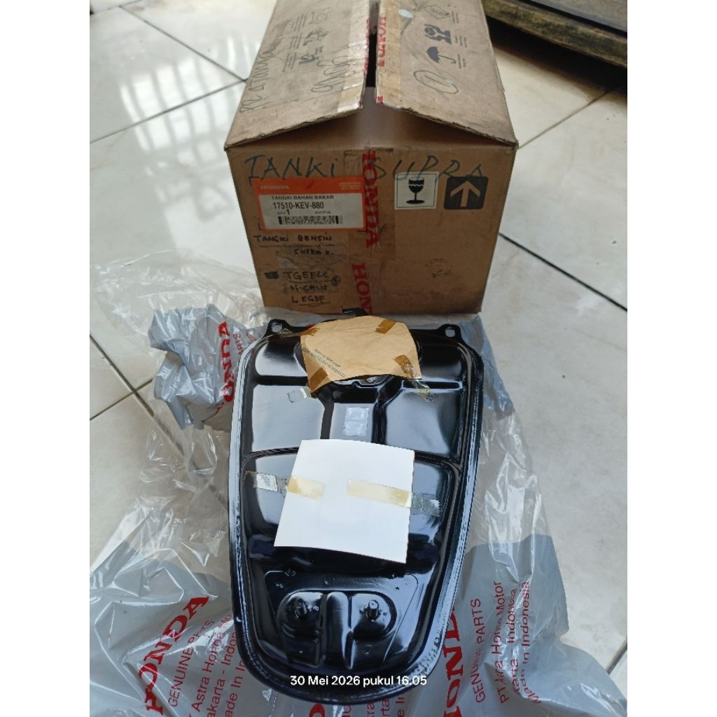 tengki tangki bensin Honda Supra lama Supra x V XX Supra fit lama KRS original AHM 17510 KEV 880 war