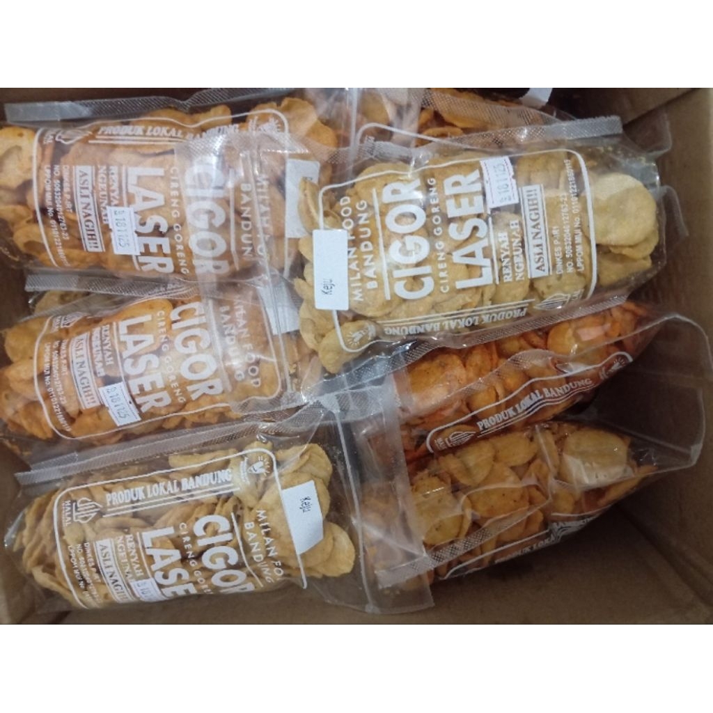 Paket Usaha 5 pcs Cigor Laser Makanan Ringan