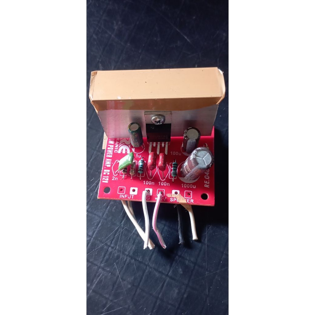 power amplifier tda mono 2003