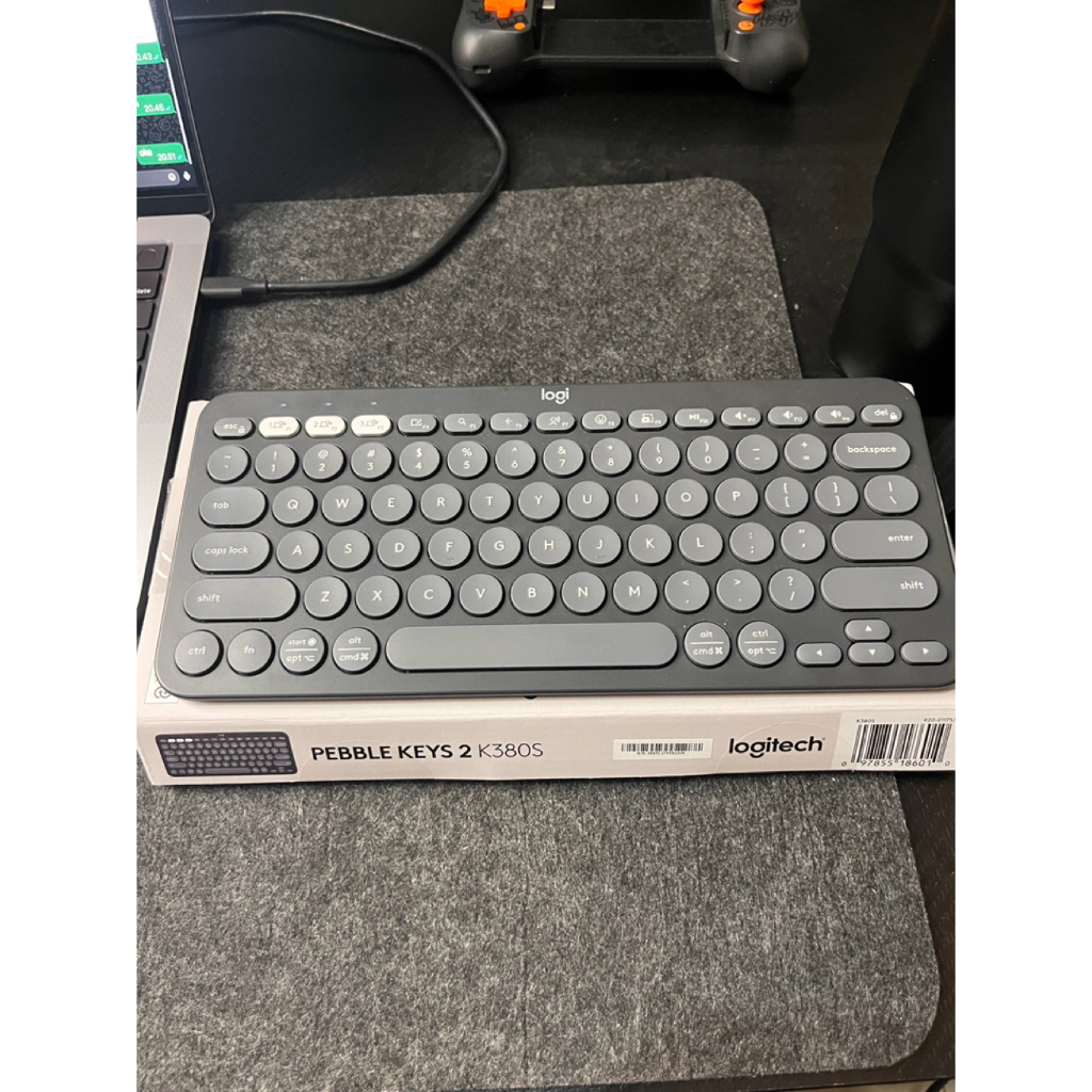 Logitech Pebble Keys 2 K380s Wireless Bluetooth Keyboard Bekas Mulus