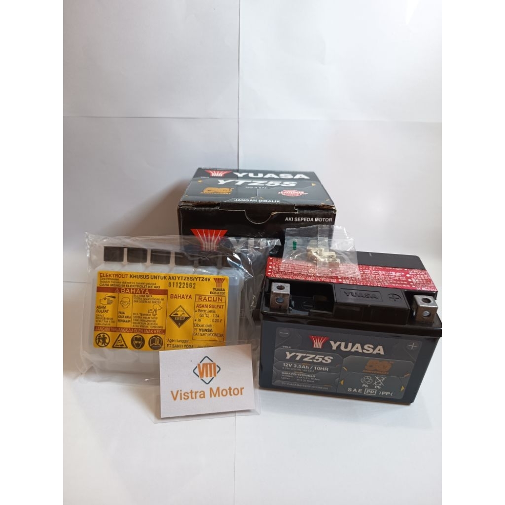 Aki YUASA YTZ5S untuk beat scoopy mio soul vixion Original YUASA