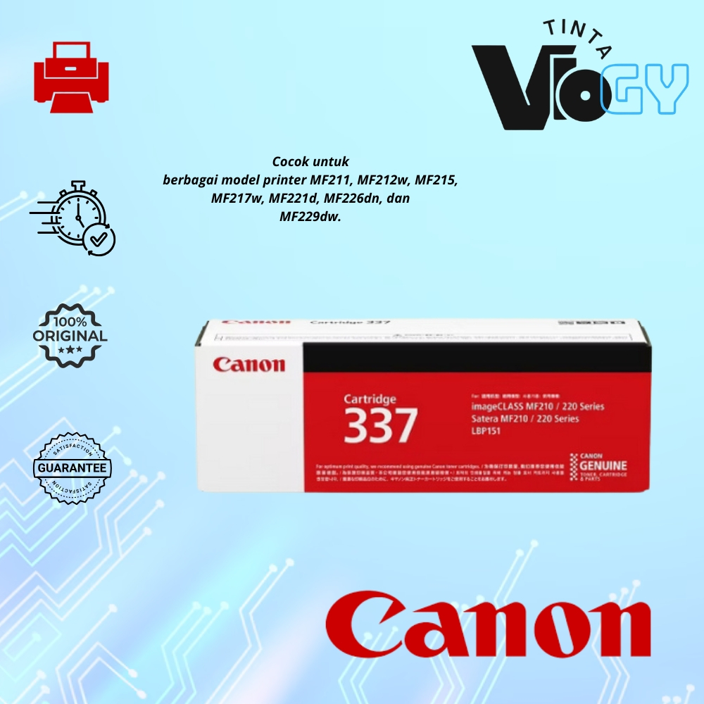 Toner Canon 337 Black For MF211 MF212 MF215 MF216